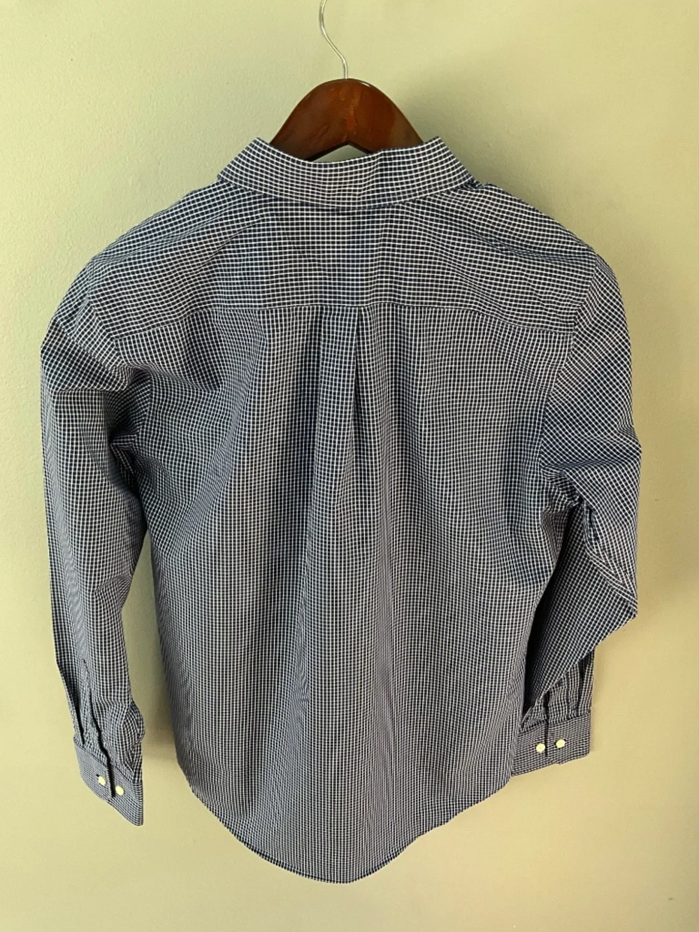 Blue Check Banana Republic Dress shirt